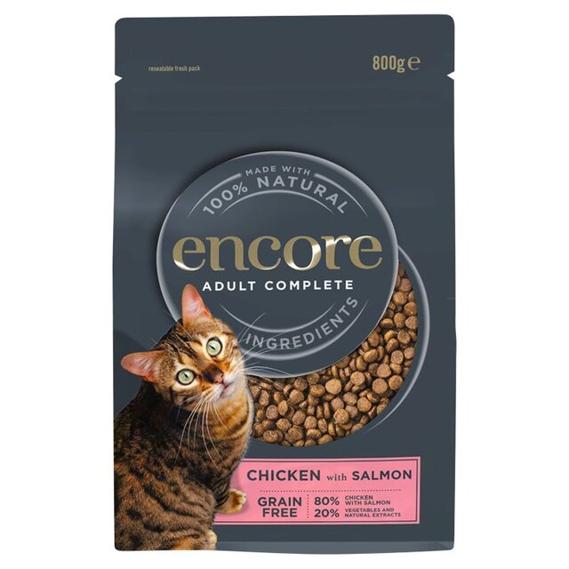 Encore Cat Chicken with Salmon Dry Food