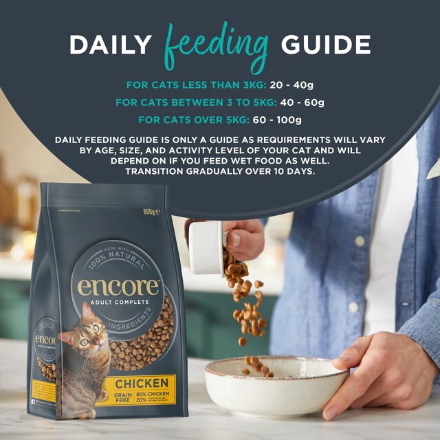 Encore Cat Chicken with Salmon Dry Food thumbnail 4
