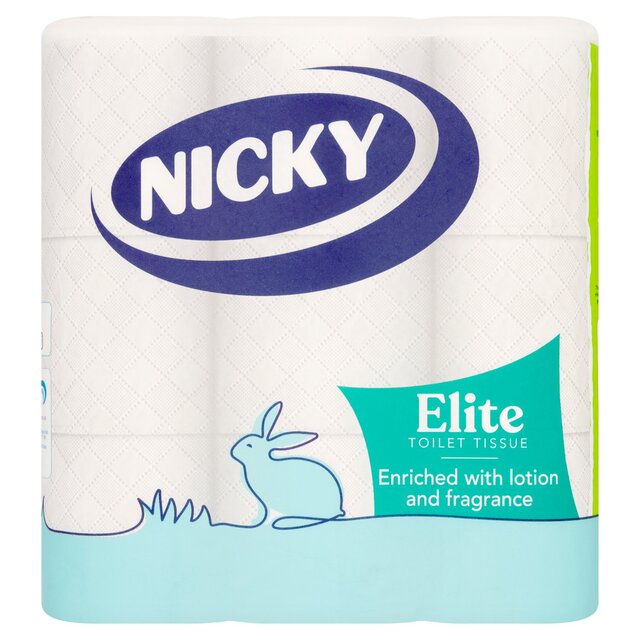 Nicky Elite 3 Ply Quilted Toilet Tissue