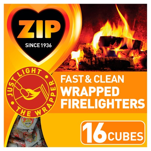 ZIP Odourless Fast & Clean Wrapped Firelighters thumbnail 3