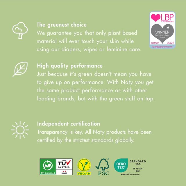 Eco by Naty Nappies, Size 4+ thumbnail 3