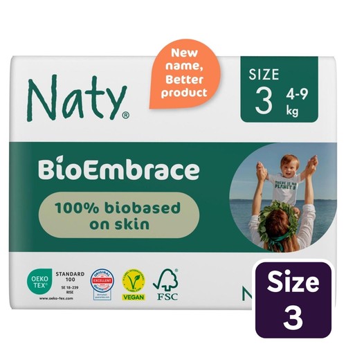 Eco by Naty Nappies, Size 3