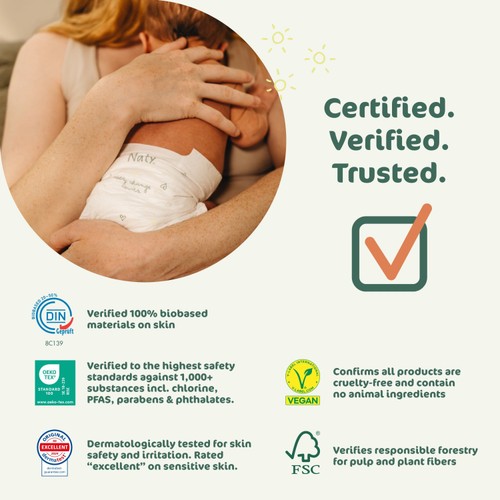 Naty BioEmbrace Nappies Size 3 (4-9kg) thumbnail 4