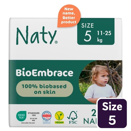 Eco by Naty Nappies, Size 5 (11-25kg)