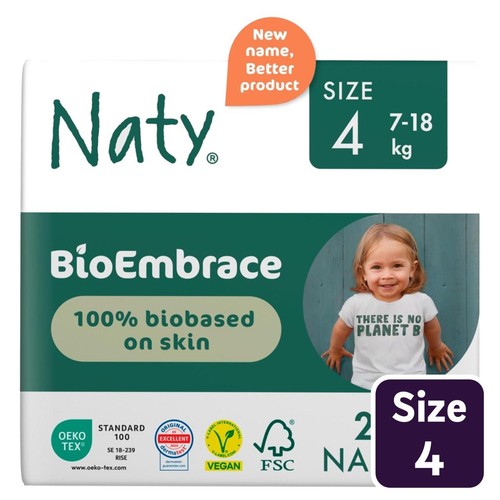 Eco by Naty Nappies, Size 4