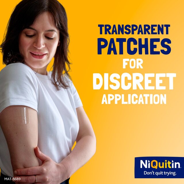 Niquitin Clear 21mg Pre-Quit Patch thumbnail 3