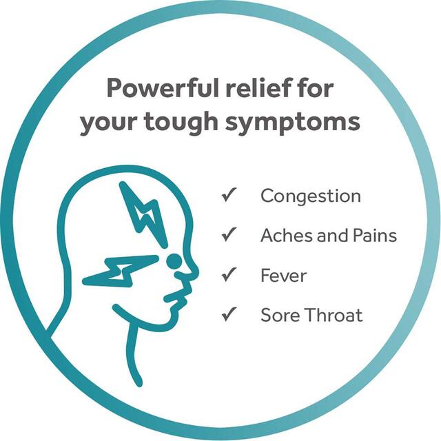 Nurofen Cold & Flu Pain Relief Ibuprofen 200mg Tablets thumbnail 5