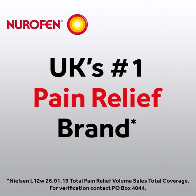 Nurofen Cold & Flu Pain Relief Ibuprofen 200mg Tablets thumbnail 6