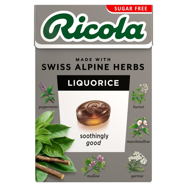 Ricola Liquorice Sugar Free