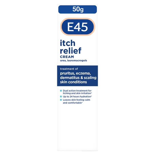 E45 Itch Relief Cream for Itchy Irritated Skin & Eczema thumbnail 2