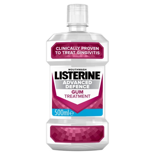 Listerine Advanced Defence Gum Treatment Classic Mouthwash