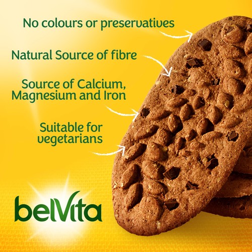 Belvita Cocoa Choc Chips Breakfast Biscuits  thumbnail 3