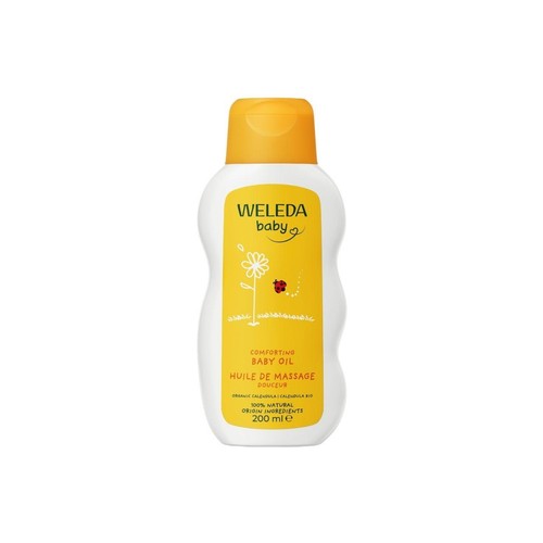 Weleda Baby Oil with Calendula, Gentle Protection, 100% Certified Natural thumbnail 2