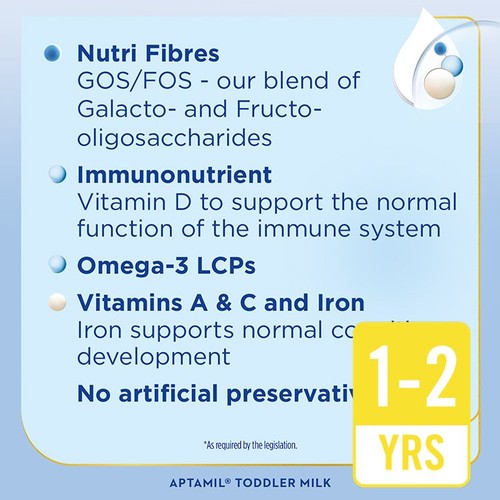 Aptamil 3 Toddler Milk Formula Liquid Ready to Feed 1-3 Years thumbnail 3