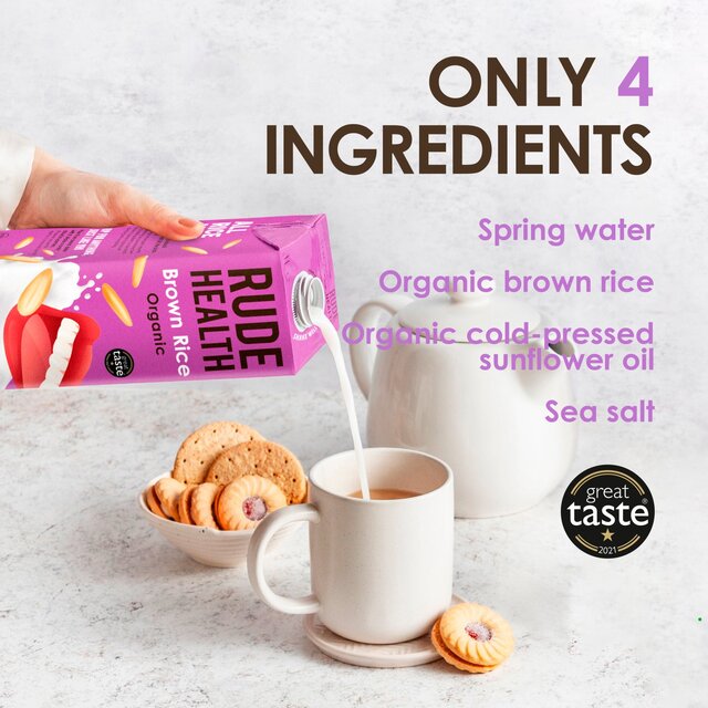 Rude Health Organic Brown Rice Drink Longlife thumbnail 4