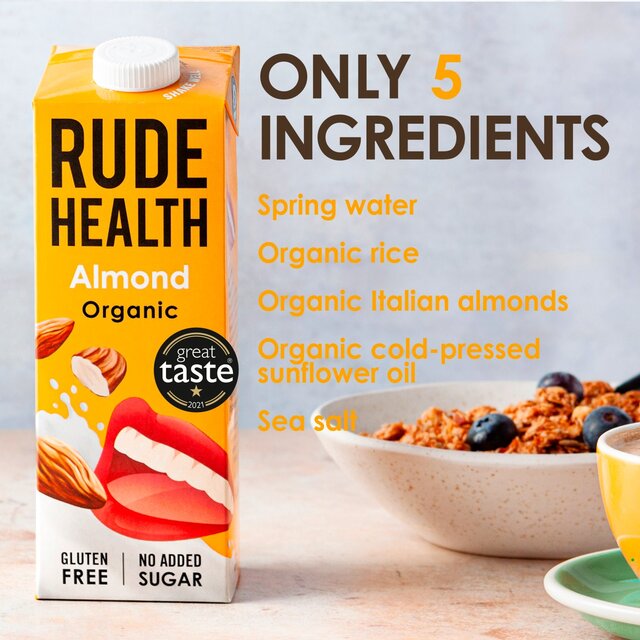 Rude Health Organic Almond Drink Longlife thumbnail 2