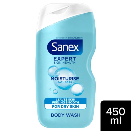 Sanex Expert Skin Health Moisturising Bubble Bath Soak