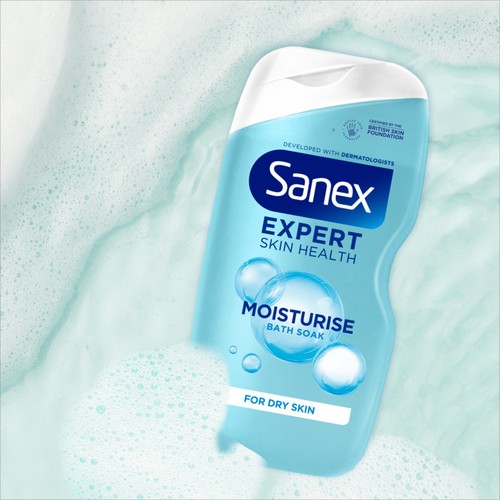 Sanex Expert Skin Health Moisturising Bubble Bath Soak thumbnail 9