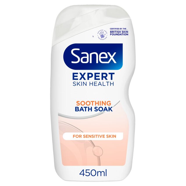 Sanex Expert Skin Health Sensitive Soothing Bubble Bath Soak