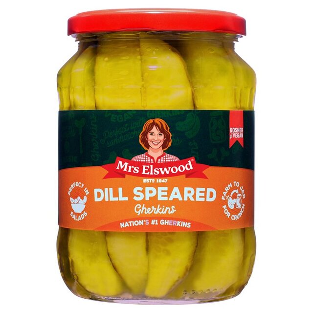 Mrs Elswood Dill Speared Gherkins