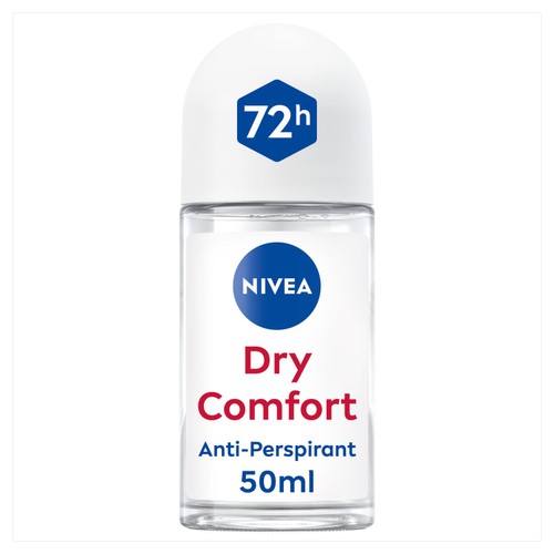 NIVEA Dry Comfort Anti-Perspirant Deodorant Roll-On 50ml