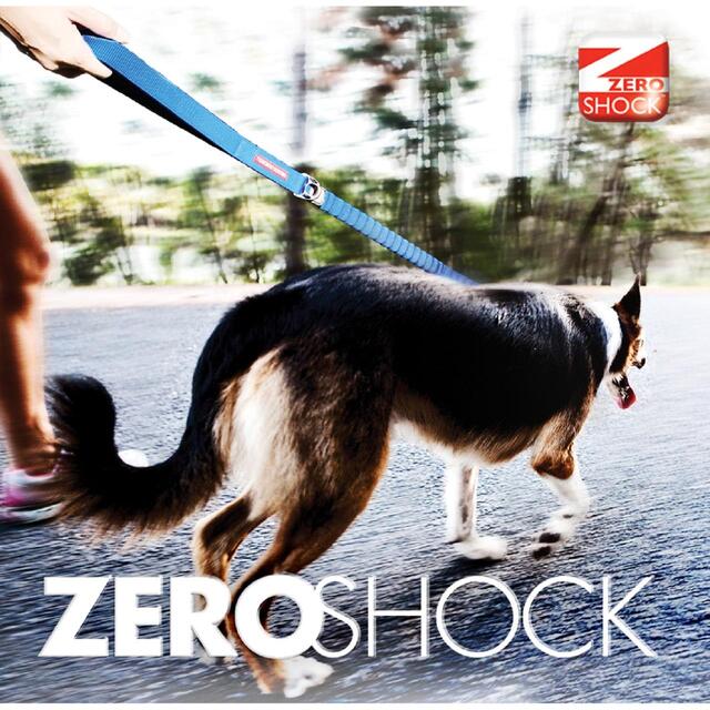 EzyDog Zero Shock Dog Lead, Blue, 48" thumbnail 2