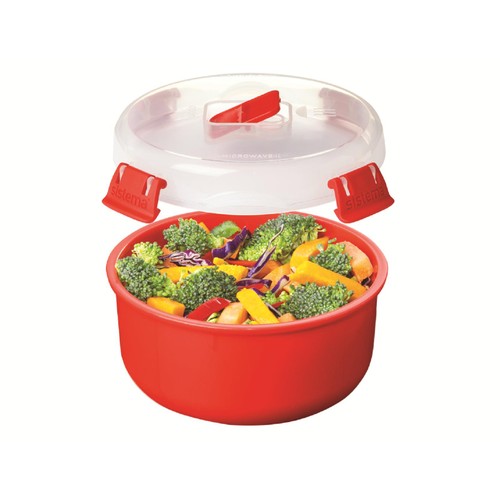 Sistema Microwave Bowl Food Container with Steam Vent 915ml thumbnail 4