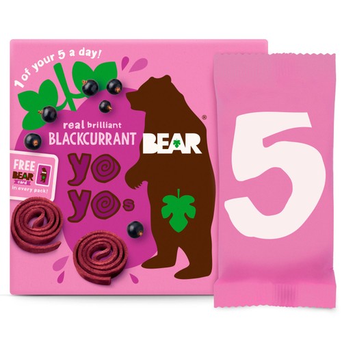 BEAR Fruit Yoyos Blackcurrant Multipack thumbnail 8