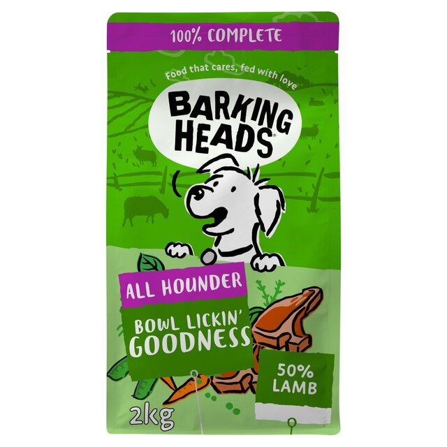 Barking Heads Bowl Lickin' Goodness Lamb Dry Dog Food