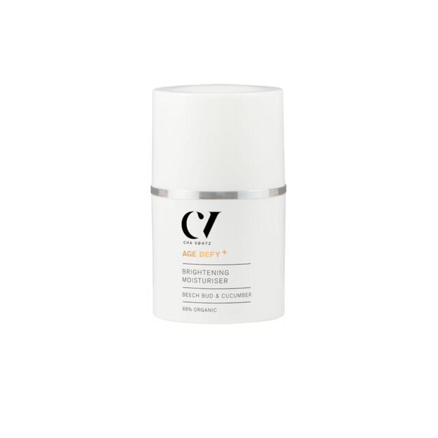 Green People Brightening Moisturiser, Age Defy+ By Cha Vohtz, Vegan