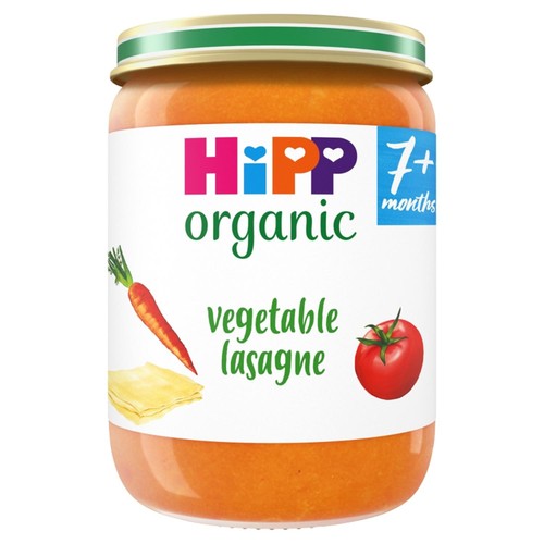 HiPP Organic Vegetable Lasagne Baby Food Jar 7+ Months