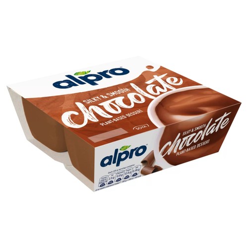 Alpro Chocolate Dairy Free Vegan Soya Dessert thumbnail 2
