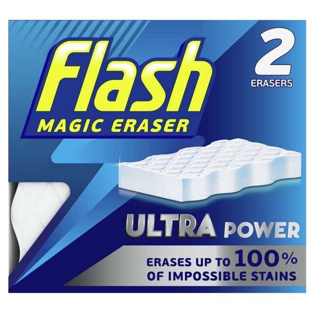 Flash Ultra Power Magic Eraser Scourer thumbnail 2
