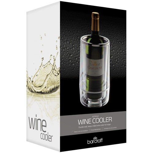BarCraft Acrylic Double Walled Wine Cooler thumbnail 3