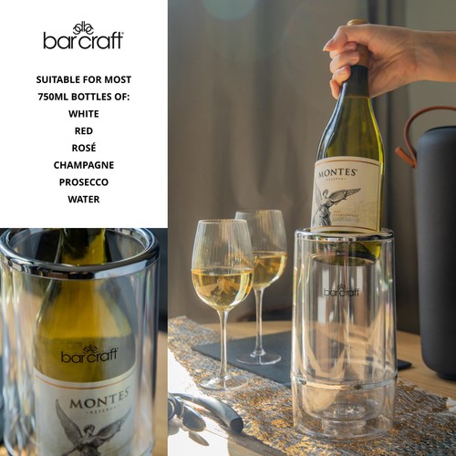 BarCraft Acrylic Double Walled Wine Cooler thumbnail 6