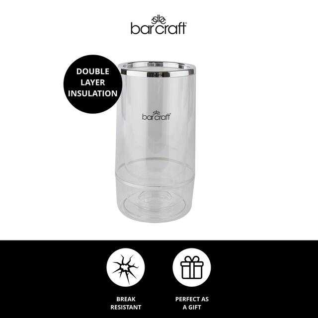 BarCraft Acrylic Double Walled Wine Cooler thumbnail 5