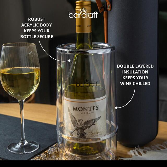 BarCraft Acrylic Double Walled Wine Cooler thumbnail 7