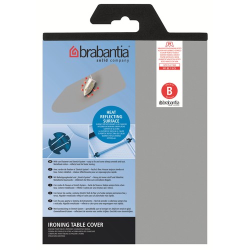 Brabantia 124cm x 38cm Metalised Ironing Board Cover  thumbnail 2