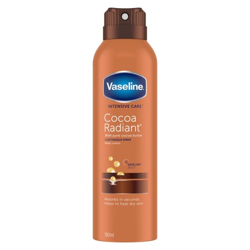 Vaseline Spray & Go Cocoa Body Moisturiser