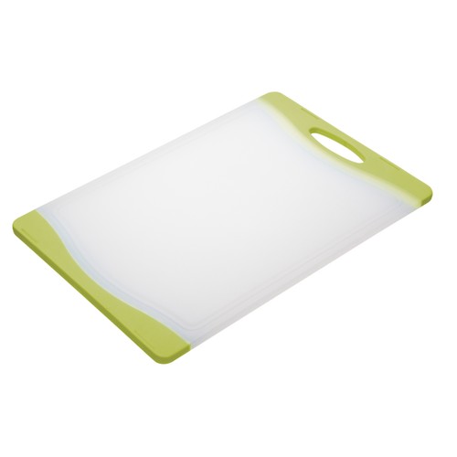 Colourworks Plastic Chopping Board, Green 35cm