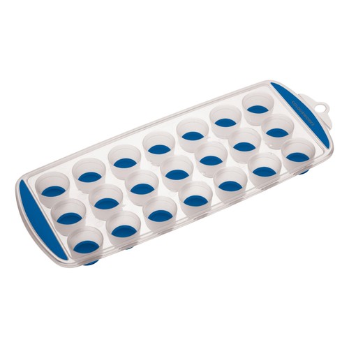 Colourworks Pop Out Flexible Ice Cube Tray, Blue