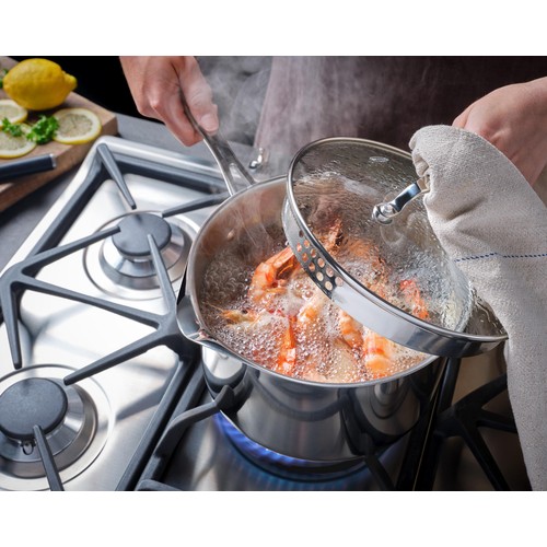 Stellar Profile,18cm Draining Saucepan, 2.3L thumbnail 4