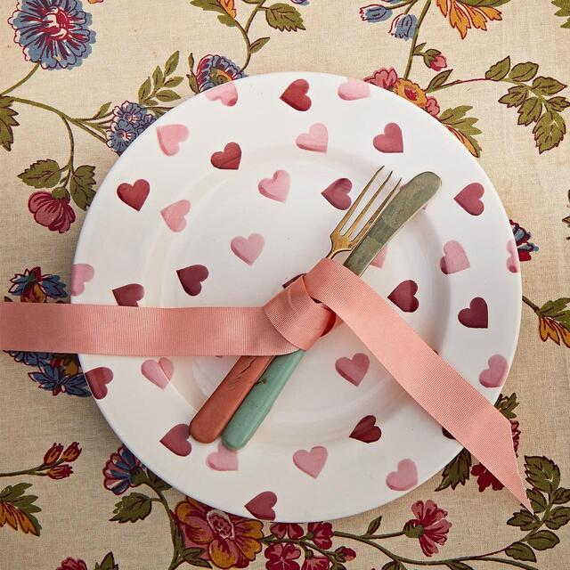 Emma Bridgewater Pink Hearts 8 1/2 Inch Plate thumbnail 3