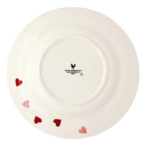 Emma Bridgewater Pink Hearts 10 1/2 Inch Plate   thumbnail 2