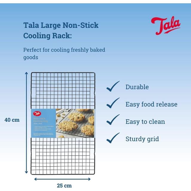 Tala Non-Stick Cake Cooling Rack 40 x 25cm thumbnail 5