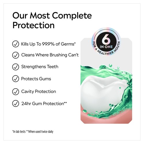 Listerine Total Care Teeth & Gum Intense Mint Classic Mouthwash thumbnail 6