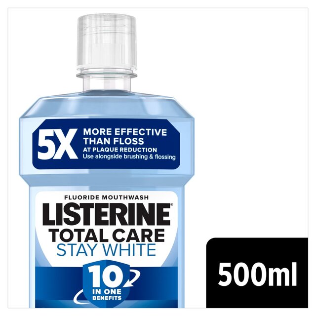 Listerine Total Care Stay White 10-in-1 Benefit Arctic Mint Mouthwash