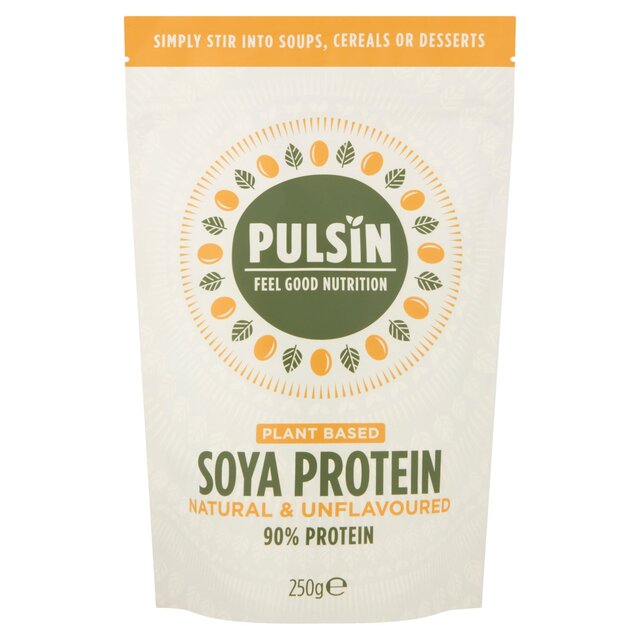 Pulsin Unflavoured Soya Protein Powder