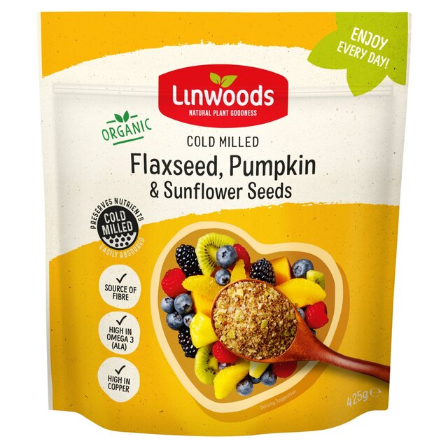 Linwoods Milled Organic Flaxseed, Sunflower & Pumpkin Seeds
