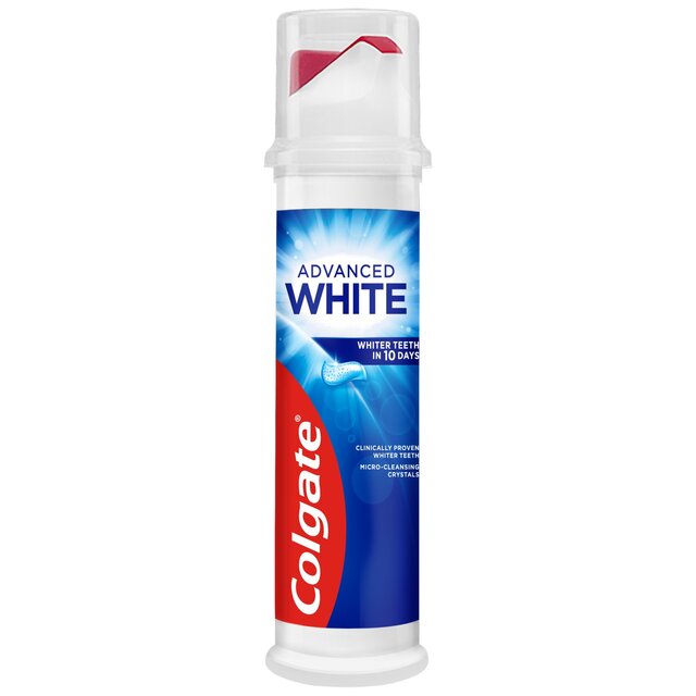 Colgate Advanced White Teeth Whitening Toothpaste Pump thumbnail 2